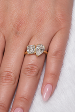 Toi Et Moi Pear & Emerald Cut Diamond Ring