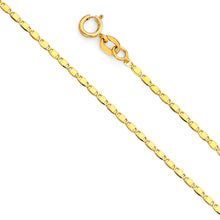1.3MM 14kt Flat Valentino