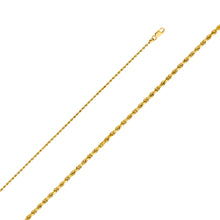 1.5MM DIAMOND CUT ROPE CHAIN