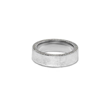 Hammered Finish Diamond Band