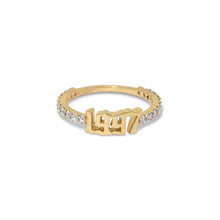 Diamond Birthdate Ring