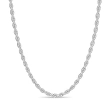 7MM DIAMOND CUT ROPE CHAIN