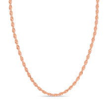 6MM DIAMOND CUT ROPE CHAIN