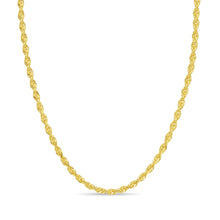 6MM DIAMOND CUT ROPE CHAIN