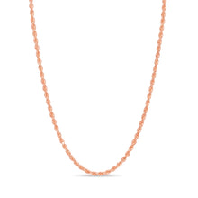 4MM DIAMOND CUT ROPE CHAIN
