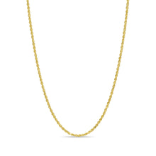 3MM DIAMOND CUT ROPE CHAIN