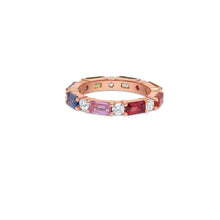 Sapphire & Diamond Eternity Band*