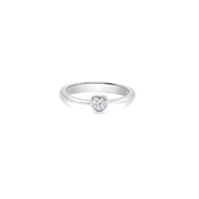 Diamond Shaped Heart Ring